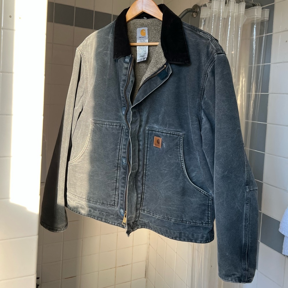 CARHARTT Vintage Y2K Denim Jacket 【Ash Black】【L】